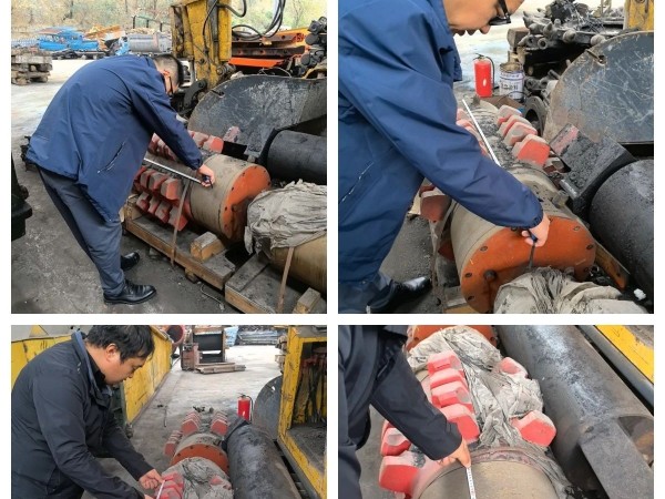 赴甘肅實(shí)地測(cè)繪鏈輪軸組、刮板